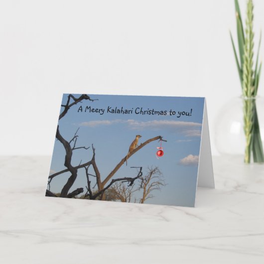Meery Kalahari Weihnachten - Seaons Grüße (Vorderseite)