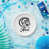 Meerziege Zodiac Pappteller (Party)