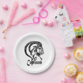 Meerziege Zodiac Pappteller (Party)