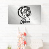 Meerziege Zodiac-Party-Hut Banner (Insitu)