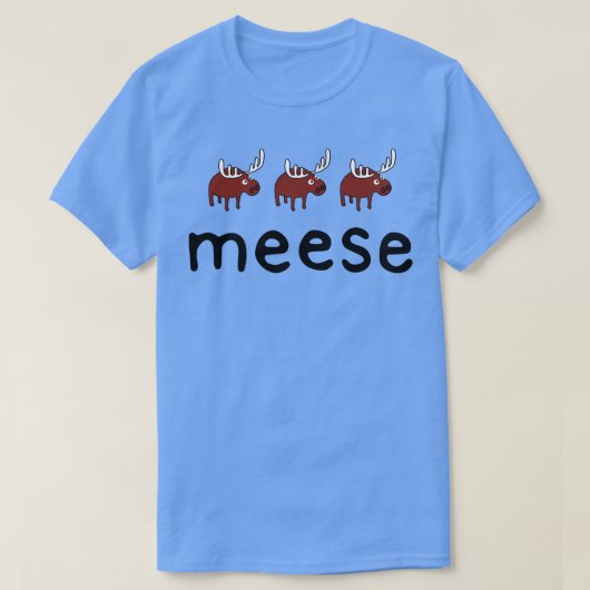 Meese TShirt (Design vorne)