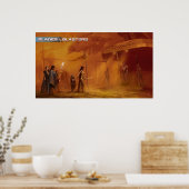 "Meet and Greet" 36 x 20 Poster (Küche)