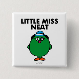 Meet Little Miss Neat Button