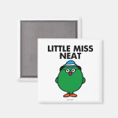 Meet Little Miss Neat Magnet (Vorderseite/Rückseite)