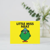 Meet Little Miss Neat Postkarte (Stehend Vorderseite)