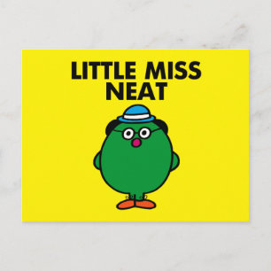 Meet Little Miss Neat Postkarte