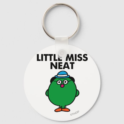 Meet Little Miss Neat Schlüsselanhänger (Vorderseite)