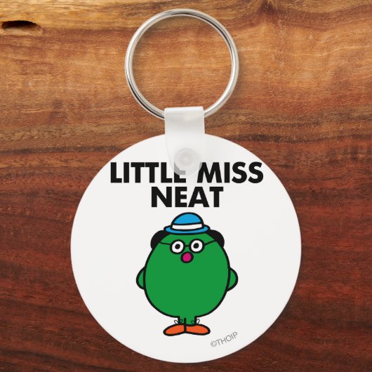 Meet Little Miss Neat Schlüsselanhänger (Vorderseite)