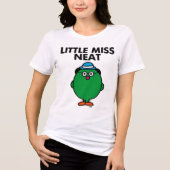 Meet Little Miss Neat Tri-Blend Shirt (Vorderseite)
