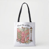 Meet Me At The Bookstore Tasche (Vorderseite)