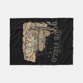 Meet Me At The Dove Field Dove Hunting Camo Bag Hu Fleecedecke (Vorderseite (Horizontal))