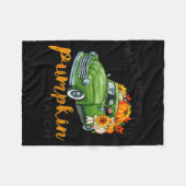 Meet Me At The Pumpkin Patch Ckup Fall Thanksgivin Fleecedecke (Vorderseite (Horizontal))