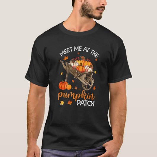Meet Me At The Pumpkin Patch T-Shirt (Vorderseite)