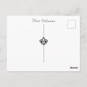 'Meet Me in New Orleans' Postkarte (Rückseite)