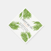 Meet Me Miami Junggeselinnen-Abschied Vacay Gefall Serviette (Ecke)