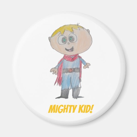 Meet Mighty Kid! Magnet (Vorne)