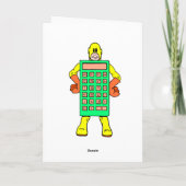 Meet Mr. Calculatoir Man Karte (Rückseite)