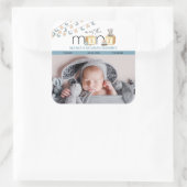 Meet The Mini Blue Baby Stickers (Tasche)