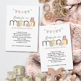 Meet The Mini Pink Books For Baby Card Mitteilungskarte