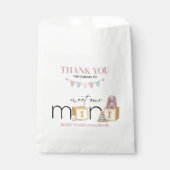 Meet The Mini Pink Favour Bag Geschenktütchen (Vorderseite)