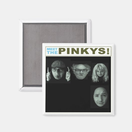 Meet the Pinkys! MAGNET (Vorderseite/Rückseite)
