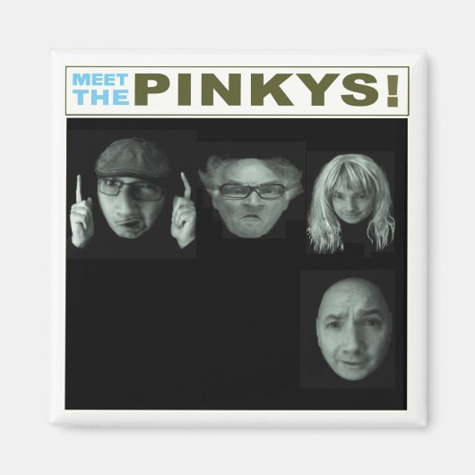 Meet the Pinkys! MAGNET (Vorne)