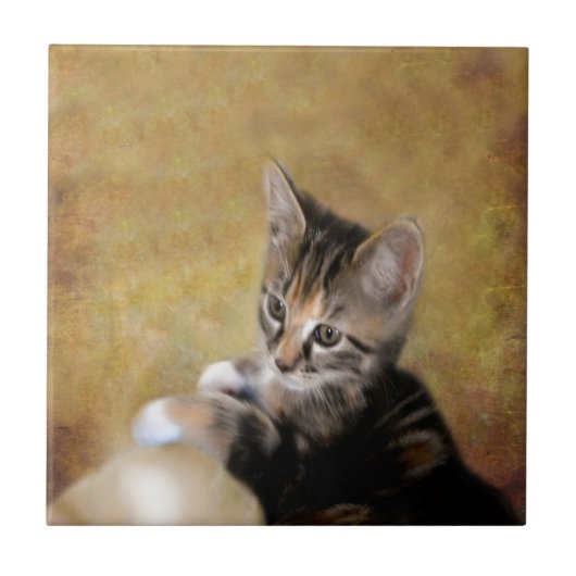 Meet Tiger Fliese (Vorderseite)