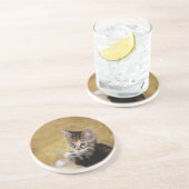 Meet Tiger Getränkeuntersetzer (Seite)