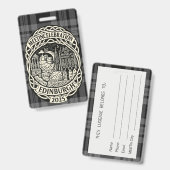 MEETinFeier Edinburgh Ausweis (Vorder- & Rückseite)