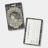MEETinFeier Edinburgh Ausweis (Front & Back)