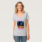 Meeting At 9 Meltdowns By 5 Working Mom T-Shirt (Vorderseite Vollansicht)