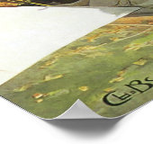 Meeting Aviation Nice Travel Poster (Ecke)