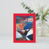 Meeting D' Aviation in Nice, France Poster Postkarte (Stehend Vorderseite)
