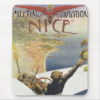 Meeting d'Aviation Nice Mousepad
