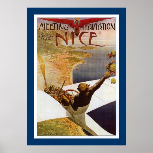 Meeting d'Aviation Nice Poster (Vorne)