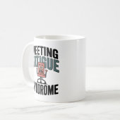 Meeting Fatigue Syndrome | Workplace Exhaustion  Kaffeetasse (Vorderseite Links)