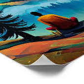 Meeting God on the Mountain Poster (Ecke)