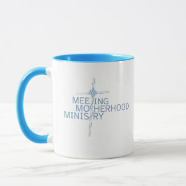 Meeting Motherhood Ministry Cross – Working Mom  Tasse