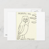 . . . Meets Cthulhu Postkarte (Vorne/Hinten)
