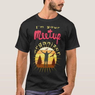 Meetup Group Organisator Medallion Great Organisat T-Shirt