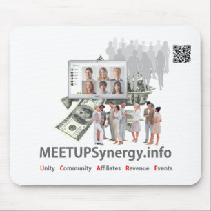 MEETUPSynergy - Maus-Pad Mousepad