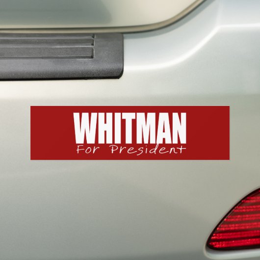 MEG WHITMAN AUTOAUFKLEBER (Auf Auto)