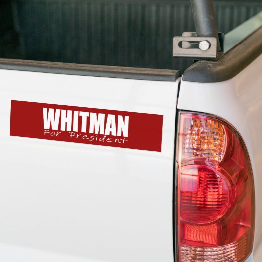 MEG WHITMAN AUTOAUFKLEBER (Auf Lkw)