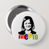 Meg Whitman für Gouverneur 2010 Button (Vorne & Hinten)