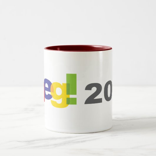 Meg Whitman für Gouverneur Zweifarbige Tasse (Mittel)