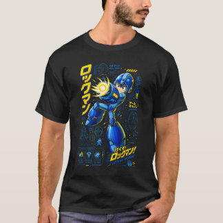 MEGA CHAD MAN ARM CANNON HUD FINAL RPG FANTASY T-Shirt