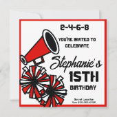 Mega-Cheer-Einladung: 6. Einladung (Vorderseite)