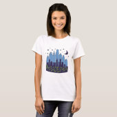 Mega- cooles Philly Skyline T-Shirt (Vorne ganz)