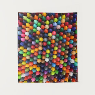 Mega-Crayon-Sammlung Wandteppich