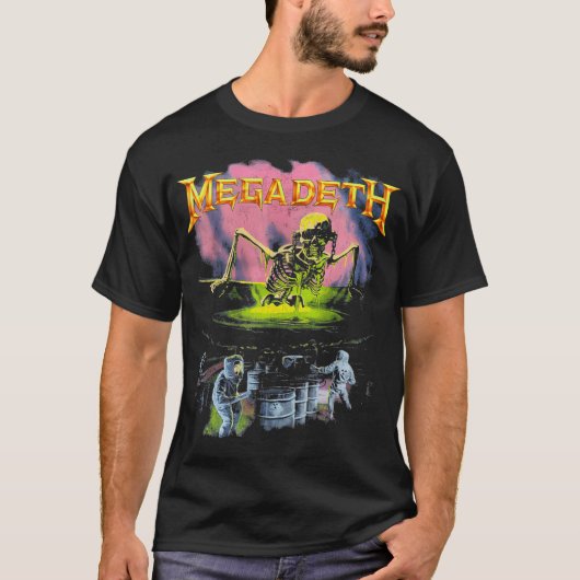 Mega Death Vintag kontaminiert T-Shirt (Vorderseite)